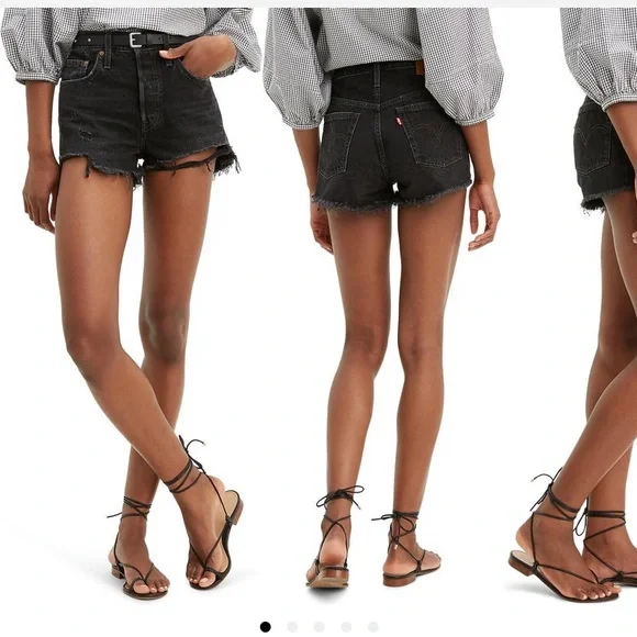 Levi’s 501 Original Cut Off Shorts NWT - Picture 6 of 6